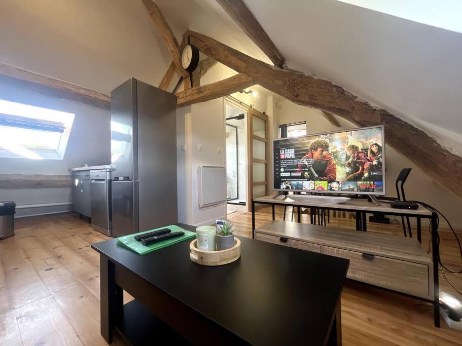 Climber'S Loft With Netflix Lägenhet Montcourt-Fromonville Exteriör bild